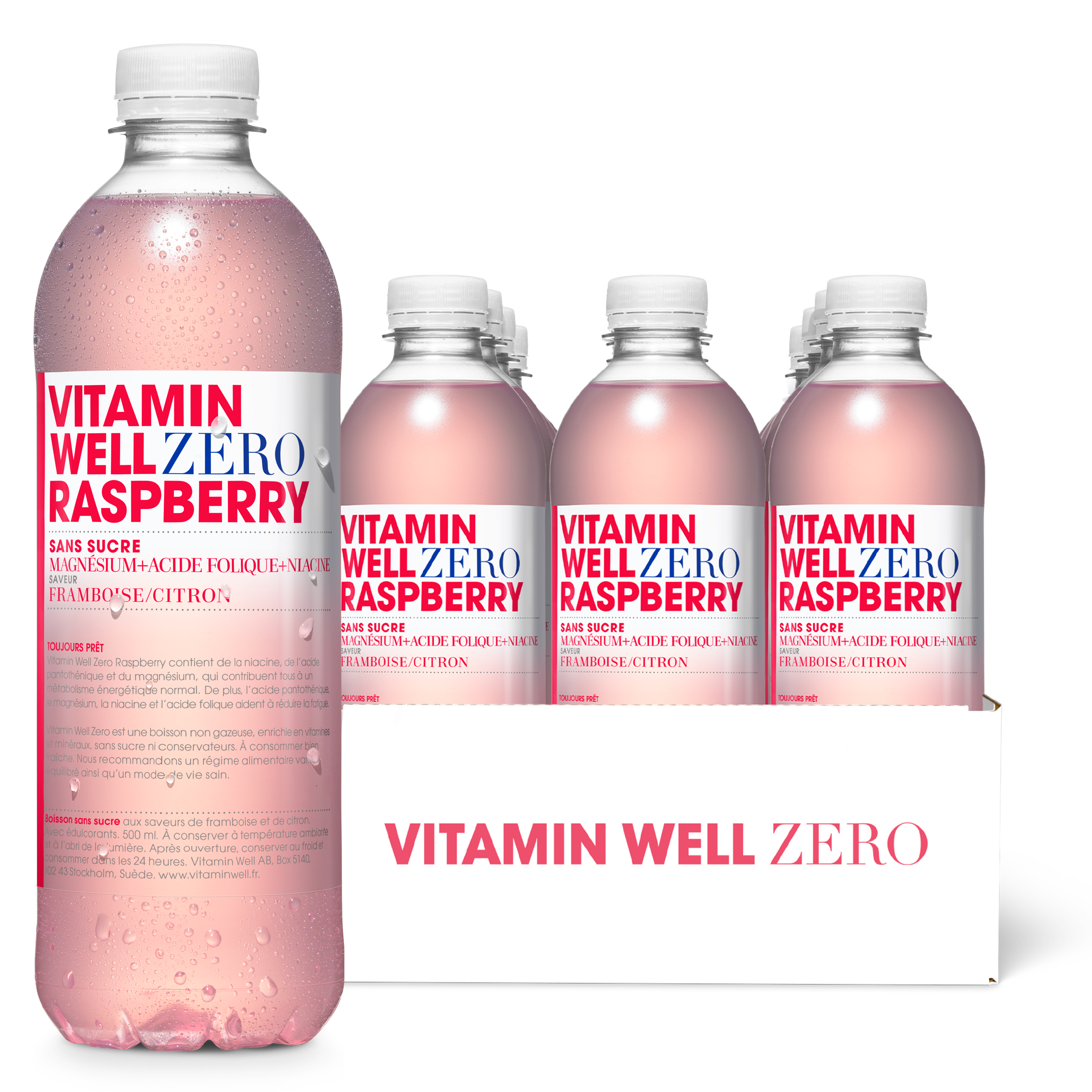 Vitamin Well Zero Raspberry tray product image